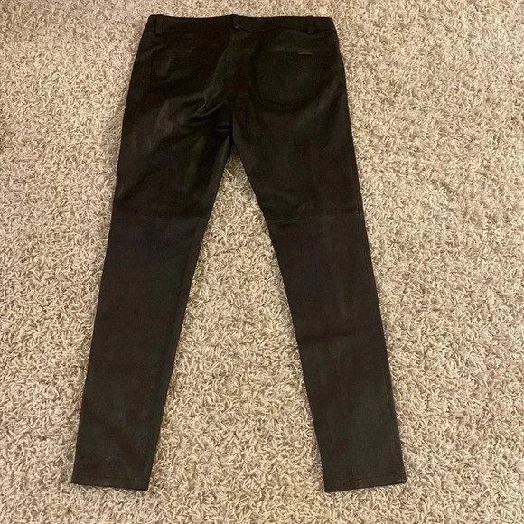 Michael kors leather pants size 10 - Picture 5 of 7